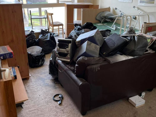 Honeys waste removal job